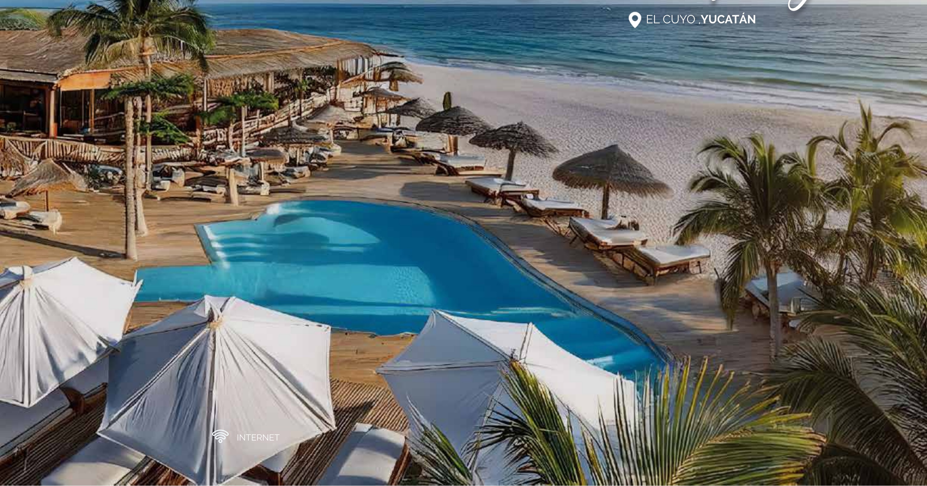 Club de playa Xelvátika, El Cuyo